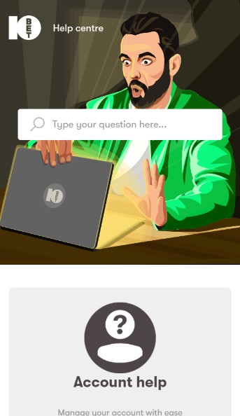 10bet Casino Help Center UK mobile version