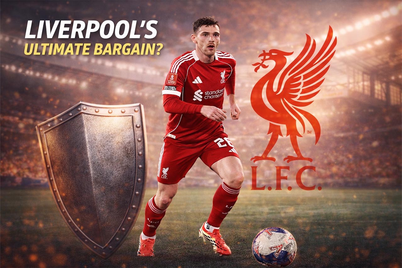 Andy Robertson best Liverpool bargain action image