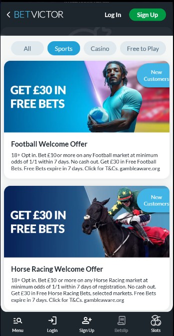 Betvictor Offers UK