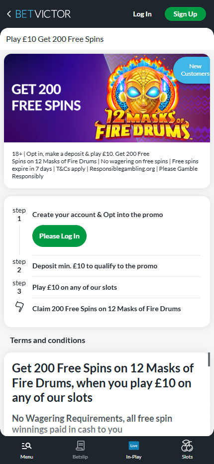 BetVictor Registration Guide mobile