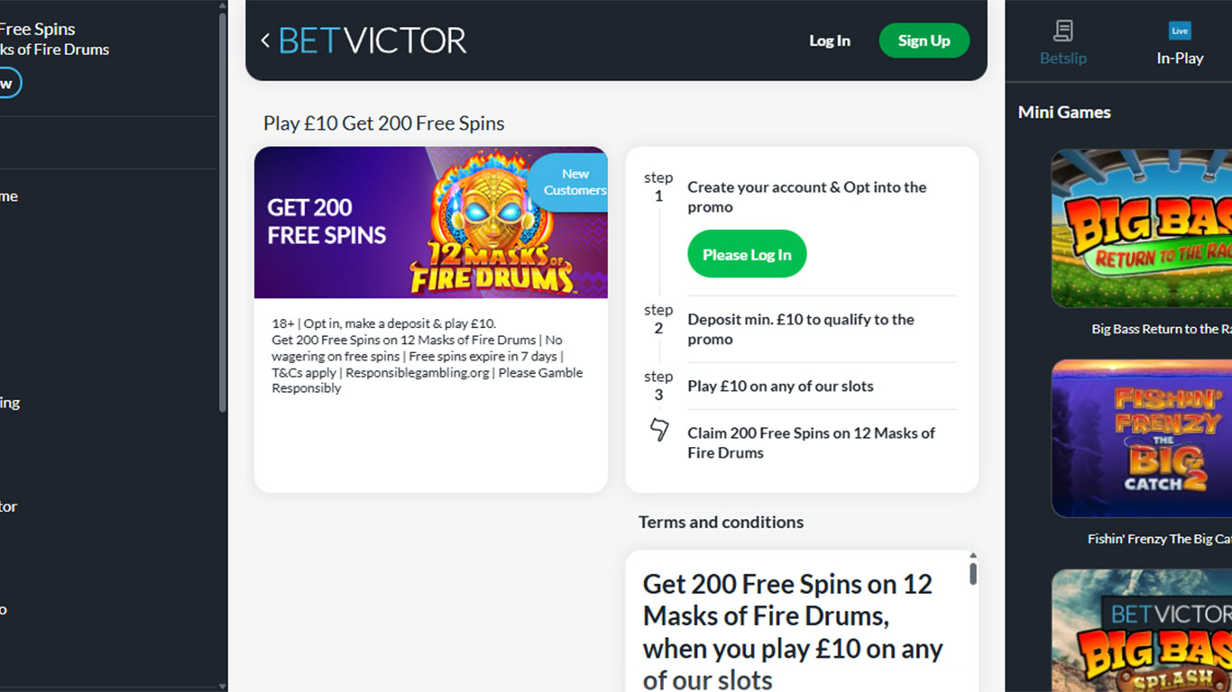BetVictor Registration Guide pc