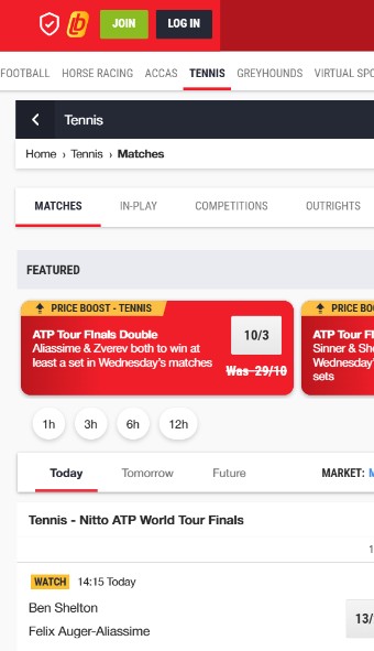 LAdbrokes UK Tennis