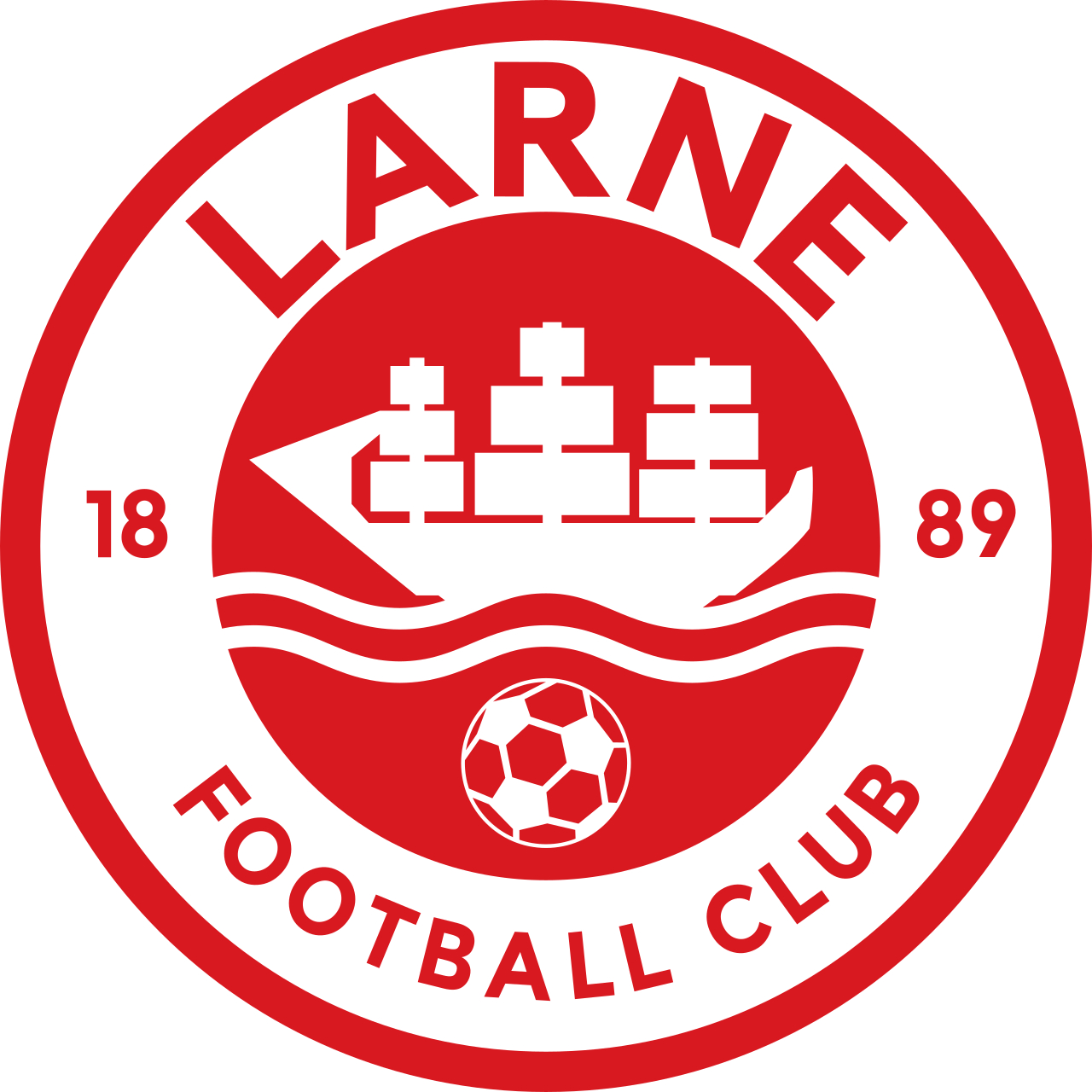 Larne crest