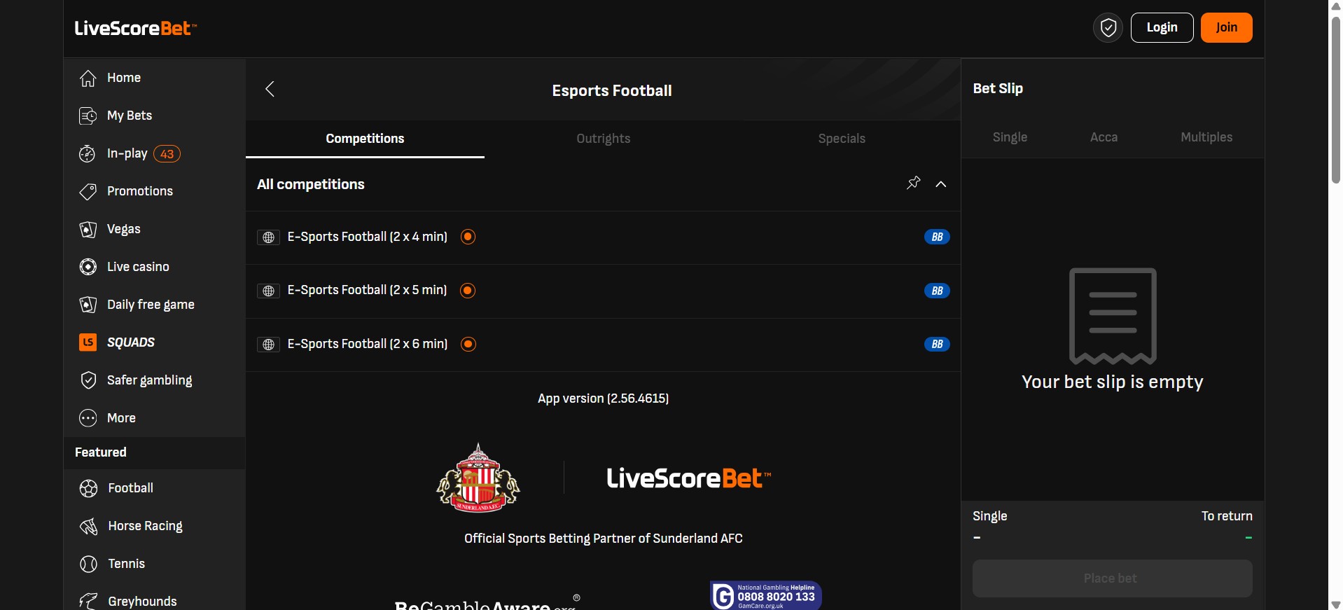 Livescorebet Esports UK