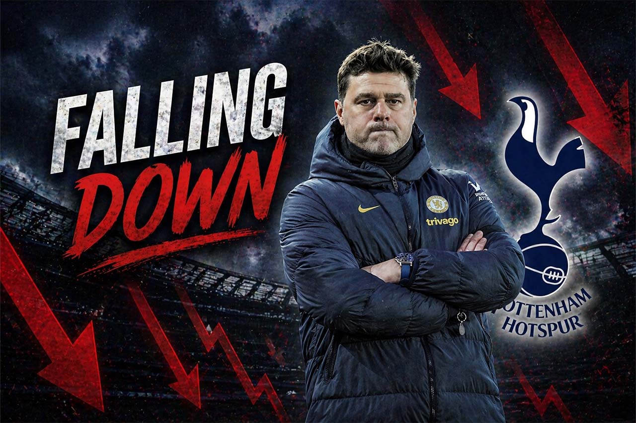 Mauricio Pochettino during Tottenham in Decline as pressure builds