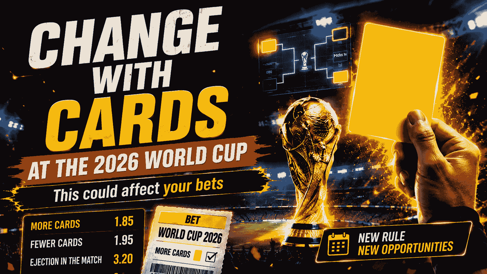The new yellow card rule for the 2026 World Cup