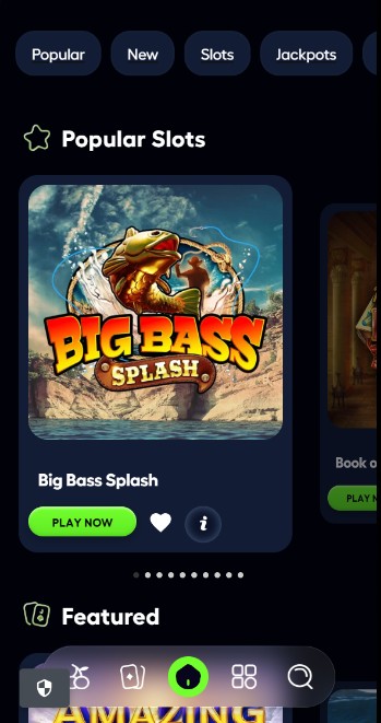 Playkasino Casino Homepage UK