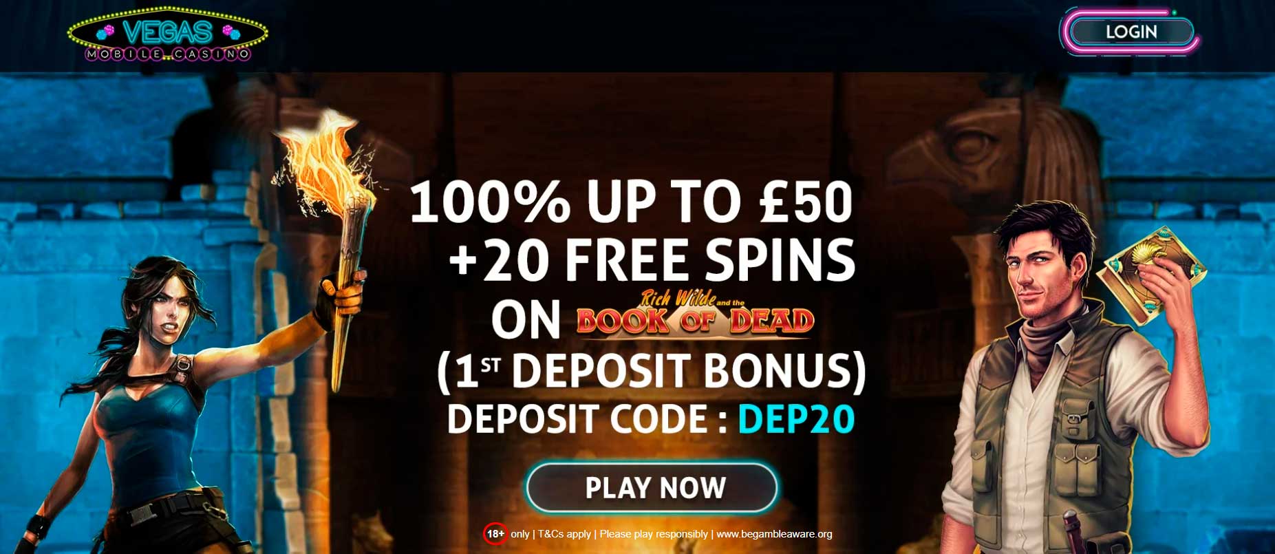 Custom promotion Vegas Mobile Casino
