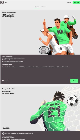 Promotions 10bet Sports UK