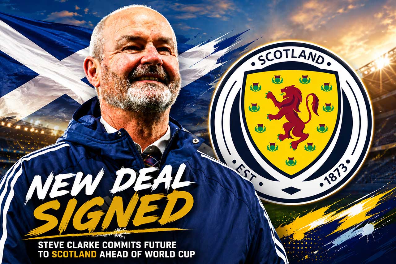 Steve Clarke signs new Scotland contract ahead of World Cup